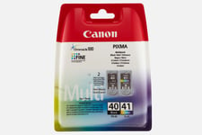 Multipack de cartouches d'encre Canon PG-40/CL-41 C/M/Y