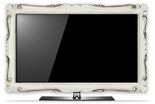 iDesign White TV Frame 22, Forex, Multicolore
