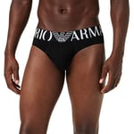 Emporio Armani Underwear Mens 110814cc716 Briefs, Black (Black 00020), M UK