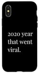 iPhone X/XS 2020 year that went viral Case