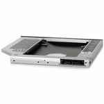 Laptop NoteBook Optical Bay Second 9.5 mm 2nd SATA HDD Hard Drive Caddy CD-ROM