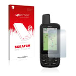 upscreen Scratch Shield Screen Protector compatible with Garmin GPSMAP 66sr - HD-Clear, Anti-Fingerprint