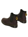 DR MARTENS Men's Chelsea Boot, Dark Brown Valor Wp, 8 UK