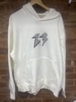 NIKE Jordan Flight MVP Men's Fleece Pullover Hoodie Off White FB7021 UK Size 2XL