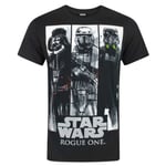 Star Wars Mens Rogue One Character Panels T-Shirt NS4125