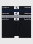 Calvin Klein Kids' Trunks, Pack of 3, Navy/Iris