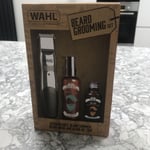 WAHL 3-in-1 MEN PROFESSIONAL GROOMING SET RECHARGEABLE BEARD TRIMMER, WASH & Oil