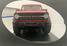 Ford Bronco Wildtrak 2021 in red 1:18 scale diecast model from Maisto, 31465R