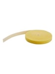 StarTech.com 50ft. Hook and Loop Roll - Yellow - Cable Management - hook & loop fastener
