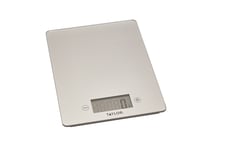 Taylor Pro Glass Digital Kitchen Dry and Liquid Weighing Scales Silver-17cm