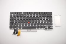 Lenovo ThinkPad T480s L380 L390 E480 E490 Keyboard Italian Silver 01YN437