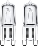 GMY G9 Halogen Oven Bulb 40W 230V 300℃ Heat Tolerant for Neff/Aeg/Smeg/Zanussi/B