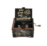 ZUGATI I Love You Gift You Are My Sunshine Music Box, Love Boxes Gifts For Her, Daughter Gifts From Mum, Wife Love gift, Husband, Father or Grandparents present Valentines personalised gifts