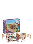 Schleich Tournament Training Set & Appaloosa Hors Toys Playsets & Action Figures Play Sets Multi/patterned Schleich