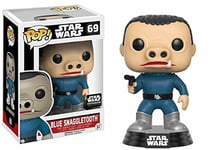 Funko Star Wars Pop! CHASE Blue Snaggletooth #69 Vinyl Bobble-Head Figure (Smuggler's Bounty Exclusive)