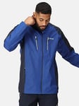 Regatta Calderdale IV Waterproof Jacket - Blue/Navy, Blue, Size S, Men