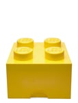 Lego Storage Brick 4 Yellow LEGO STORAGE