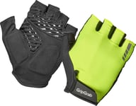 Gripgrab Gripgrab ProRide RC Max Padded Short Finger Summer Gloves Yellow Hi-Vis S, Yellow Hi-Vis