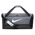 NIKE DH7710-068 NK BRSLA M DUFF - 9,5 (60L) Sports backpack Unisex Adult IRON GREY/BLACK/WHITE Taille 1SIZE