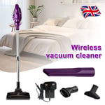 Cordless Wireless Vacuum Cleaner Upright Vacuum Blower Cleaning Bagless Vac