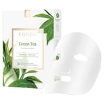 FOREO Facial Mask UFO Activated with Green Tea for Blemish-Prone Oily Skin, 6Pcs