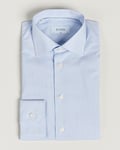 Eton Slim Fit Poplin Thin Stripe Shirt Blue/White