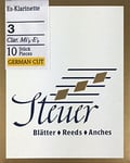 Steuer Blatt EB-Klarinette Solo White Line 3 10er-Packung