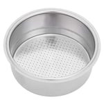 【Mother's Day】Qinlorgon Double Layer Detachable Coffee Strainer, Stainless Steel Filter Basket, Pressurized Filter Screen for Cafe Home Coffee Machine Accessory(for Two)