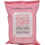 Wipe Your Face Off Make-Up Removing Facial Wipes 25 Pcs - 