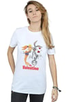 Bugs Bunny And Lola Valentine´s Day Cotton Boyfriend T-Shirt