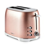 NEW Tower Glitz Blush Pink 2 Slice Toaster - Brand New