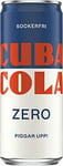 Cuba Cola Zero burk Sleek can Spendrups