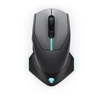 Alienware 610M Wired/Wireless Gaming Mouse - AW610M (Dark Side Of The Moon)