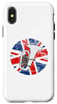 iPhone X/XS Tuba UK Flag Tubaist Brass Player British Musician Case