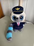 YooHoo & Friends by Aurora Bush Baby Cuddly Toy - Airline Pilot (a8)