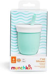 Munchkin C’est Silicone! Open Training Cup with Straw for Babies & Toddlers 6M+