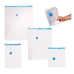 Vakuumpåsar för kläder - 8-pack, 4 storlekar