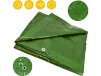 Bradas Förstärkt Presenning Green 5 X 6M, 90G