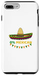 Coque pour iPhone 7 Plus/8 Plus 0 % Mexicain Cinco de Mayo Fiesta