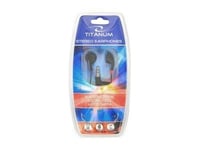 Titanum TH102 - Écouteurs - embout auriculaire - filaire - jack 3,5mm - noir