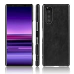 Xperia 5 II Ultratunt Vintage Skal Jazz Svart