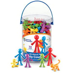 Learning Resources All About Me Family Counters, Set of 72, Ages 3+, SEL, Assorted Colors and Shapes,Back to School,