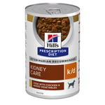 Hill's Prescription Diet k/d Kidney Care Stew Chicken hundfoder - Ekonomipack: 48 x 354 g