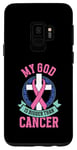 Galaxy S9 My god is bigger than cancer - Breast Cancer Case