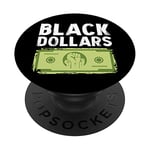 Black Dollar Celebrate African-American Business Owners PopSockets Swappable PopGrip