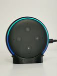 Desk Stand For Echo DOT 3rd Generation 3 Gen In Black