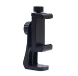 Eidyer Smartphone Tripod Mount Holder Clamp, Phone Holder Compatible with iPhone X 11 8 7 6 6s plus Huawei, Xiaomi, Samsung Nexus, 360° Rotation