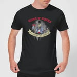 Guns N Roses Jungle Skeleton Men's T-Shirt - Black - S - Black