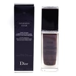 Dior Dark Brown Foundation Diorskin Star Teint Studio Makeup 080 Ebony - NEW
