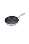 Scratch Guard Stainless Steel Non Stick 21cm Frying Pan, Induction Suitable
